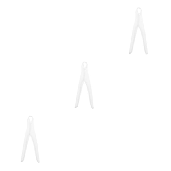 1/2/3 1:12 Jumpsuit Kläder för kvinnor för HT Action Figure Kläder White 13.6cm 3Set