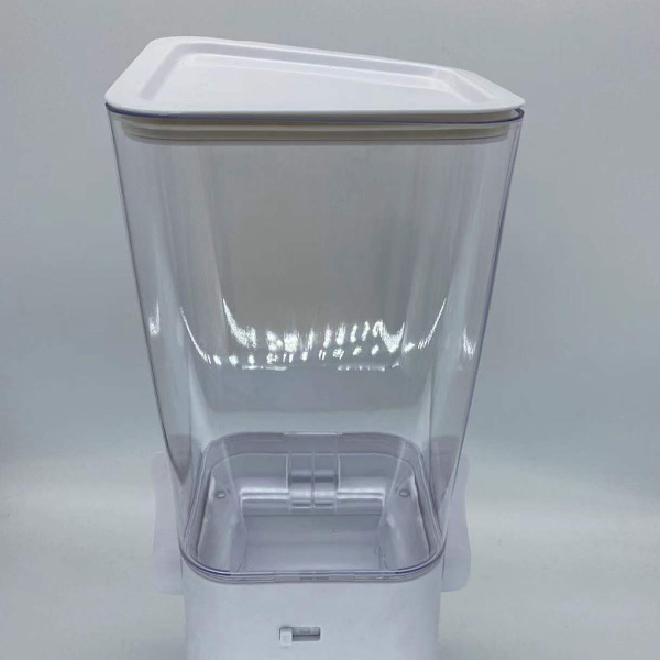 ABS Easy Access Cereal Dispenser förseglad förvaring för torrfoder White 5 L