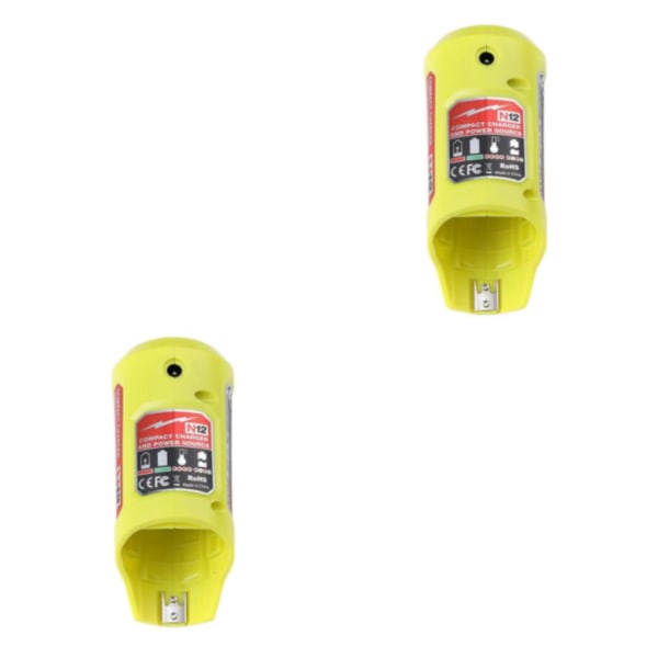 1/2/3 M12 48-59-1201 USB adapter Kraftfull Power Yellow 2PCS