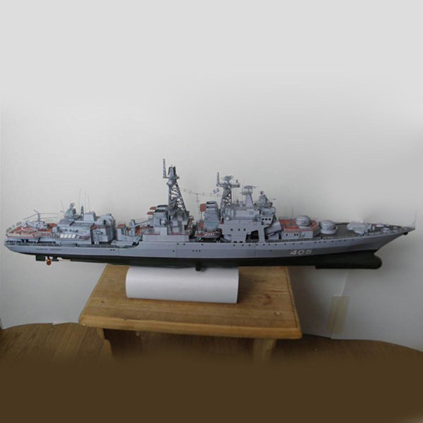 1/2 3D 1/200 För Amiral Levchenko För Destroyer Ship Paper no fix parts 1 Pc