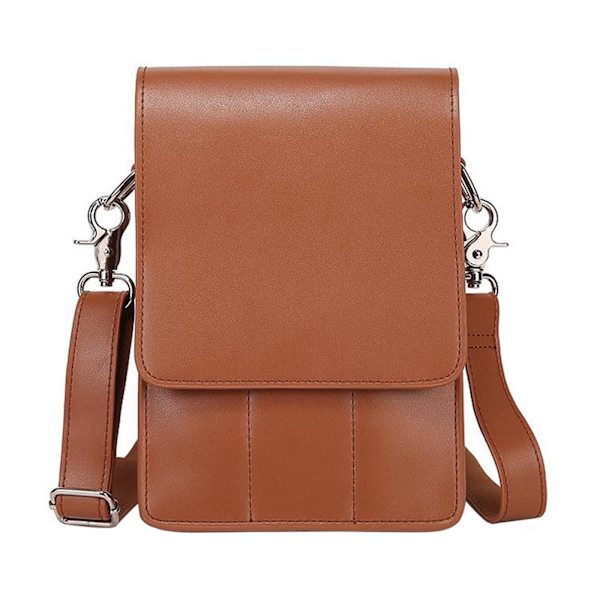 1/2 Frisörhölsterpåse Midjeväska Bältesax sax Brown 21x19x4cm 1Set