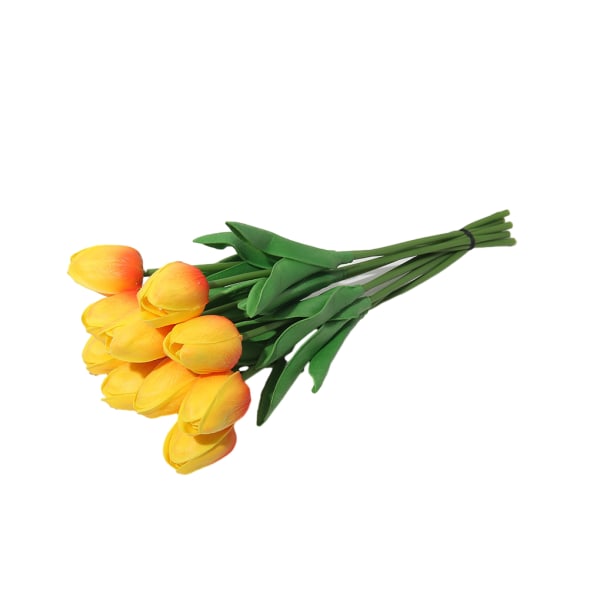 1/2/3 10påse Simulerade tulpaner Ljusa och charmiga blommor för the elderly 1 Pc