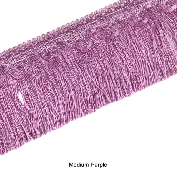 Polyester Eleganta fransar för tofs för sömnad och sömnad Medium Purple 22
