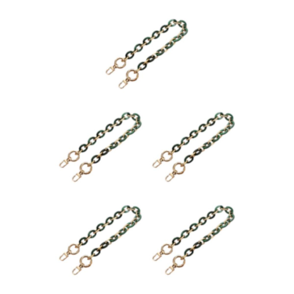 1/2/3/5 Resin Wide Application Snygg och hållbar väskakedja L204-LS 5Set
