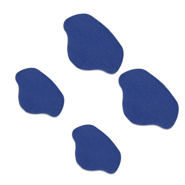 1/2/3/5 Shoe Häl Pad Innersula Häl Reparation Heel Stick för män & blue 2Set