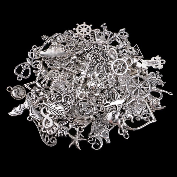 1/5 100 bitar blandade många stil DIY halsband armband 1Set