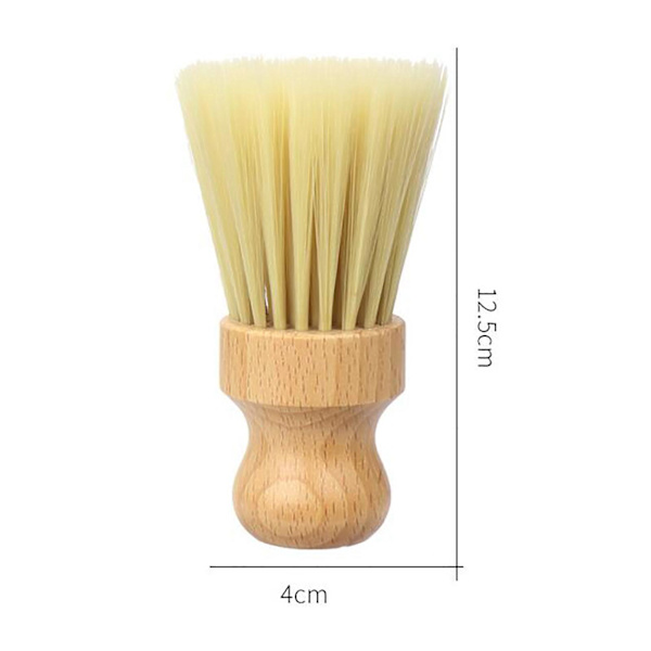 1/2/3 Barber Neck Brush Mjuk nylon för frisörskönhet Badminton 1Set