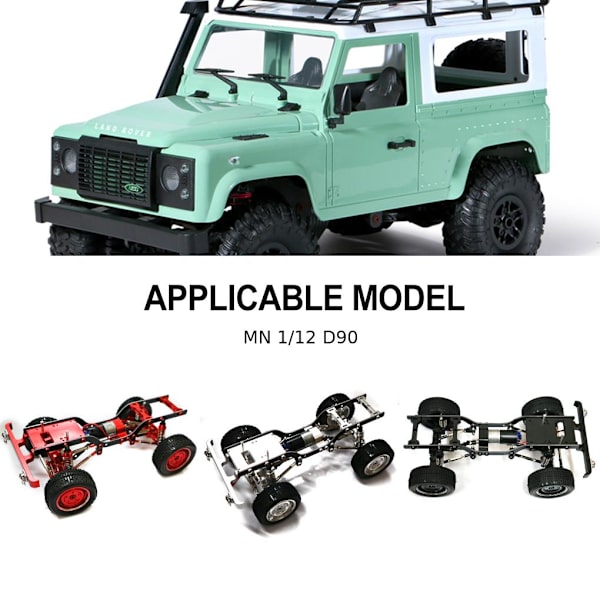 RCGOFOLLOW Bilram RC Bildel Precisionschassiram För Red
