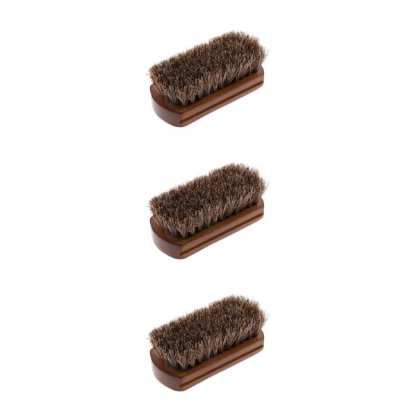 1/2/3 För Phenovo Horse Hair Shoe Shine Polish Buffing Shoes 3Set