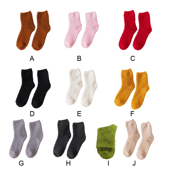 1/2/3/5 10 stycken extra tjocka och elastiska mjuka strumpor Avacado Green 1 Pc