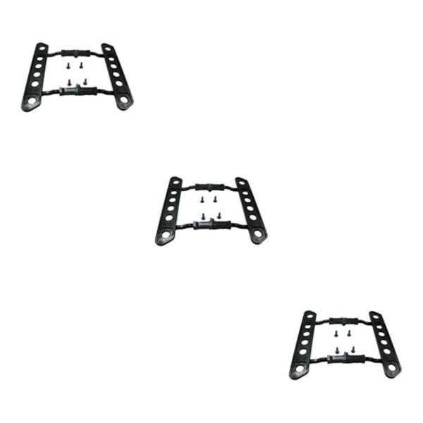 1/2/3/5 legering sidokollision Step Board pedaler för 1/10 axial Black 3Set