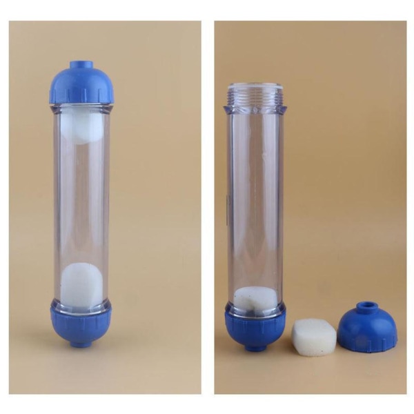 1/2/3/5 Transparent vattenfilterhus Refill Filter Shell