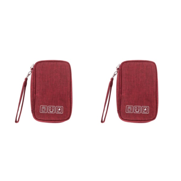 1/2/3/5 utrymmesbesparande organizer Maximera förvaringseffektiviteten wine red 2PCS