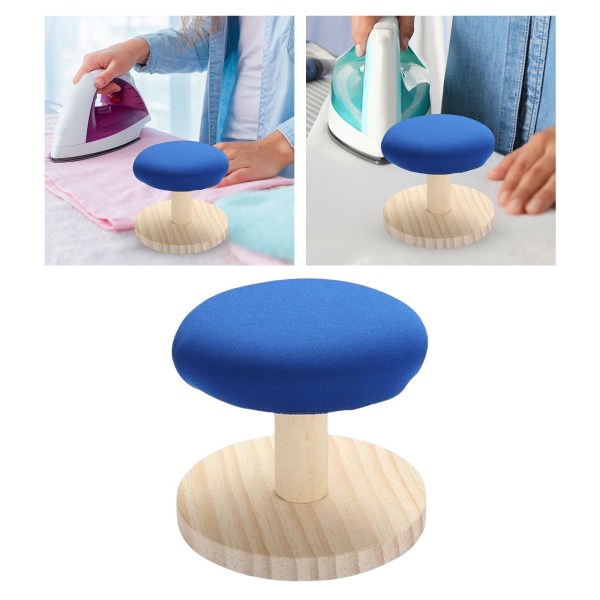 Mini rund strykpall Portabel strykplatta för hemkläder