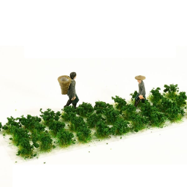 1/2/3/5 Miniature Cluster För Grass Grass Tufts Scenery Model Jungle Green 30 Pcs 1Set