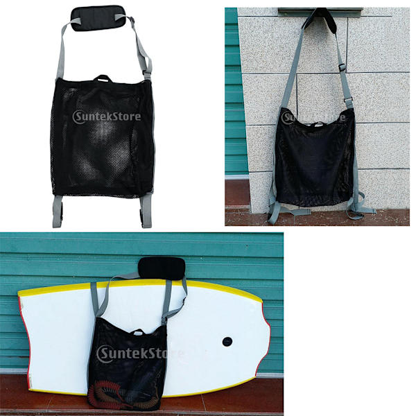 Mesh och nylon Body Board Paddle Stand Up Longboard Surfbräda Type A