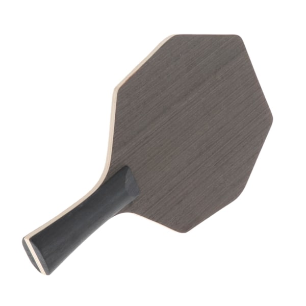 Bordtennisracket Trä Hexagonal Handgjord 5 Ply for Game Horizontal shot