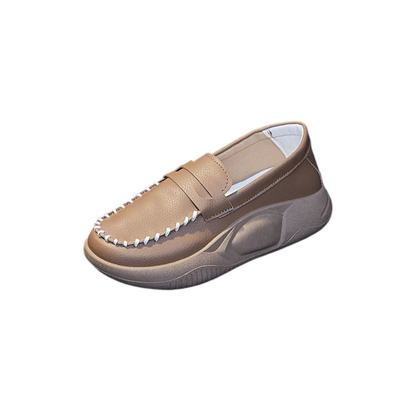 Casual Damskor Bekväma För Slip On Mjuk för Inomhus Khaki Size 35