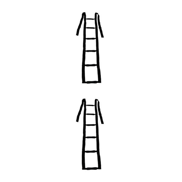 1/2/3 Bed Ladder Assist Caddie Helper för äldre skadad patient 2PCS