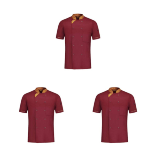 1/2/3 andningsbart tygspänneficka Slitstark färgfast - Wine Red M 3PCS