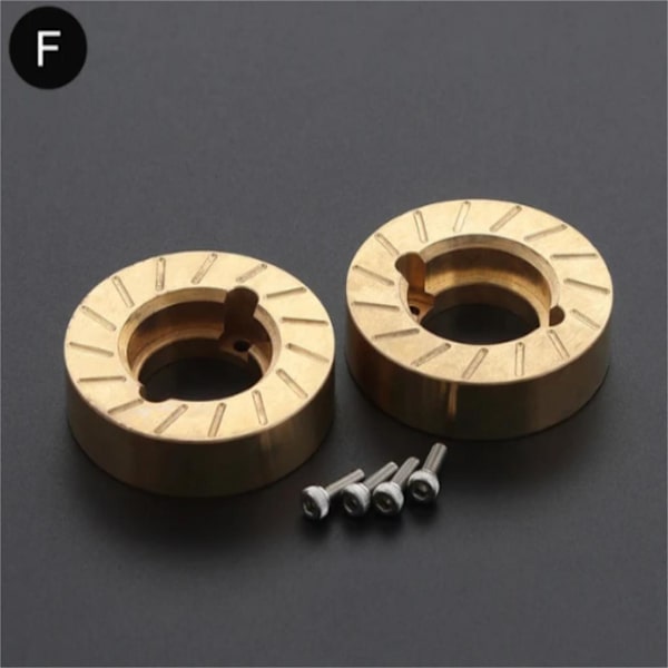 RCGOFOLLOW Mässing Heavy Duty Motvikt RC Upgrade Part Rc