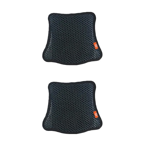 1/2 Andas Solskyddad Motorcykel Sittdyna för Cool Double layer M 2PCS