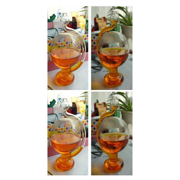 1/2 För Creative Glass Weather Forecast Predictor Bottle 2PCS