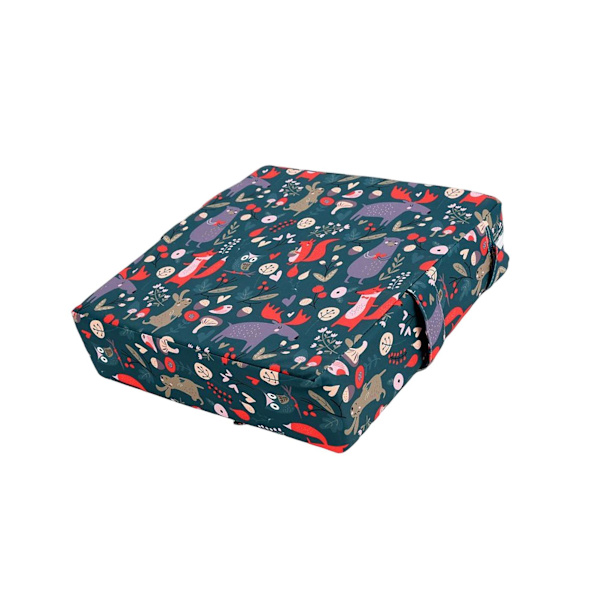 1/2/3/5 Bärbar lätt matstolsdyna för baby Animal Green 1 Pc