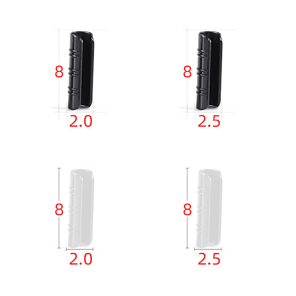 1/2/3/5 20x hållbara och lätta att klippa för växthusskydd white 25mm 1 Pc