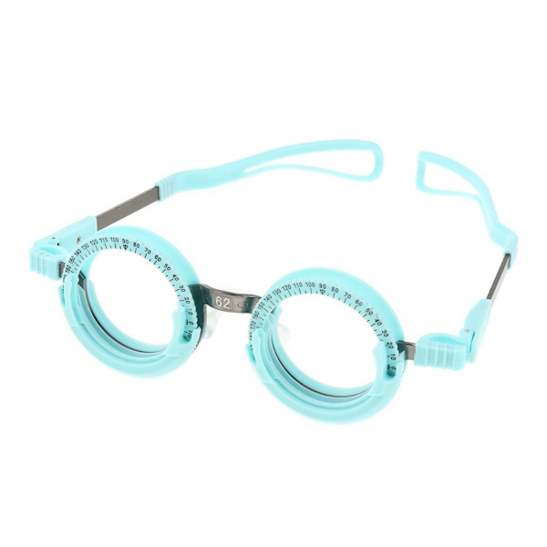 1/2/3/5 vuxen optisk provlinsram Glasögonoptometri Blue 62mm 1Set