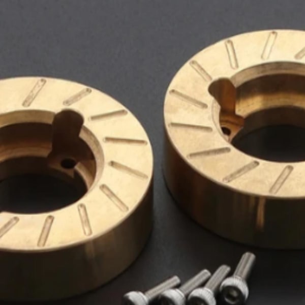 RCGOFOLLOW Mässing Heavy Duty Motvikt RC Upgrade Part Rc