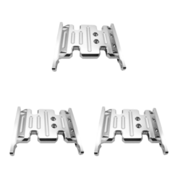 1/2/3/5 växellåda i aluminiumlegering för 1/10 AXIAL SCX10 Rock Silver 3Set