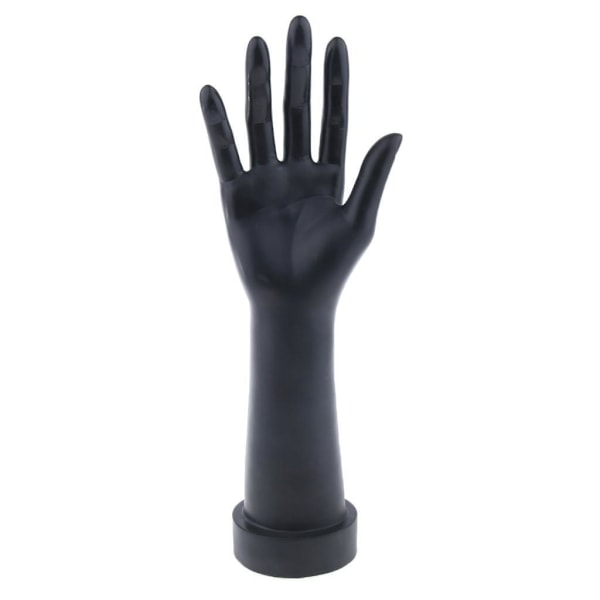 1/2 hand smycken display stativ kvinnlig hand skyltdocka modell rekvisita Black Right 1Set