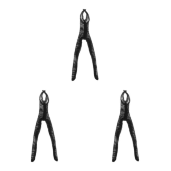 1/2/3 1:12 Jumpsuit Kläder för kvinnor för HT Action Figure Kläder Black 13.6cm 3Set