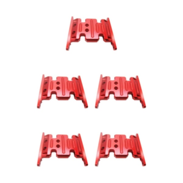 1/2/3/5 växellåda i aluminiumlegering för 1/10 AXIAL SCX10 Rock Red 5Set