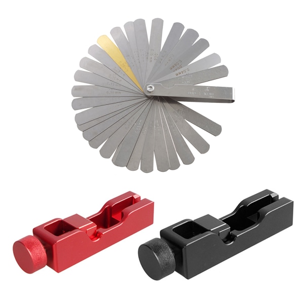 1/2/3/5 Bekväm och säker bilverktygssats för bil red Package feeler gauge 5PCS