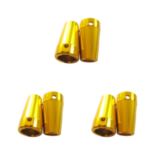 1/2/3/5 2 stycken aluminiumlegering bakre navhållare för AXIAL SCX10 yellow 3Set