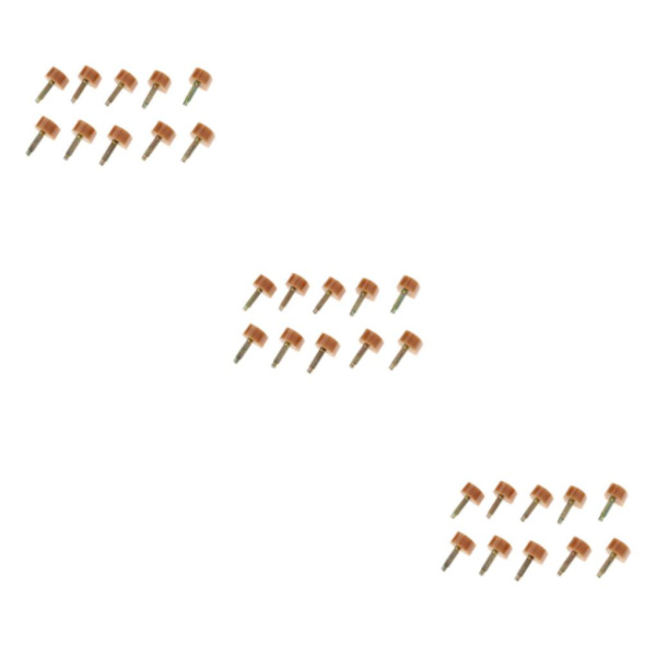 1/2/3/5 Högklackade spetsar Kranar Skoreparationsbyte Apricot Thick 9mm 9mm Thick Pin 3Set