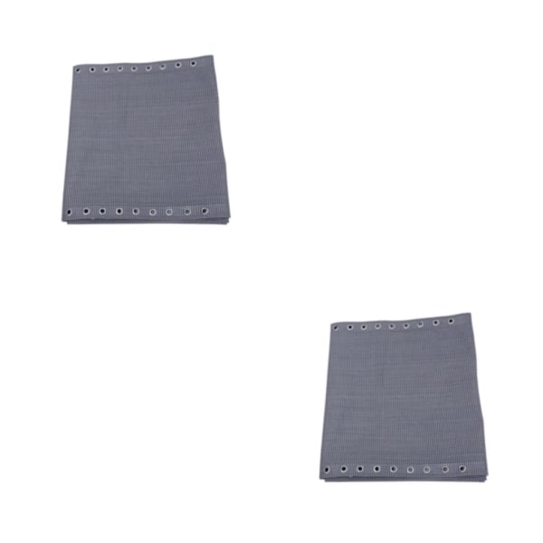 1/2/3 Andningsbar och bekväm stolbyte Tyg Robust gray 160*43cm 2Set