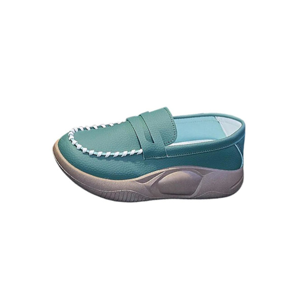 Casual Damskor Bekväma För Slip On Mjuk för Inomhus Green Size 37