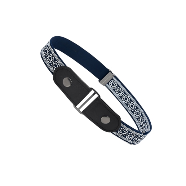 1/2/3/5 Bälte Inget Spänne Osynlig Moderiktig Långvarig Blue Print 1 Pc