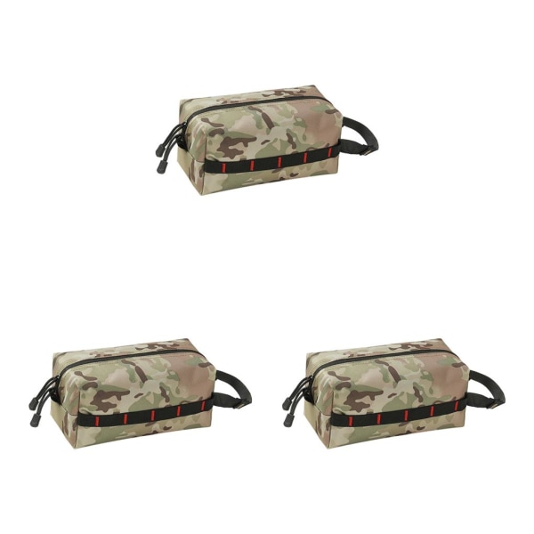 2/3 För Tissue Case Box Förvaringsväska Hållare Case Organizer för Camouflage 3PCS