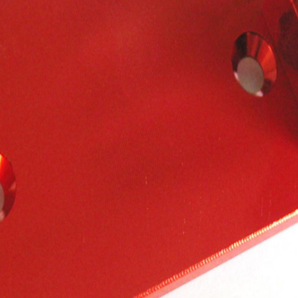 RCGOFOLLOW Styrservo med ökad styrka i aluminiumlegering Red