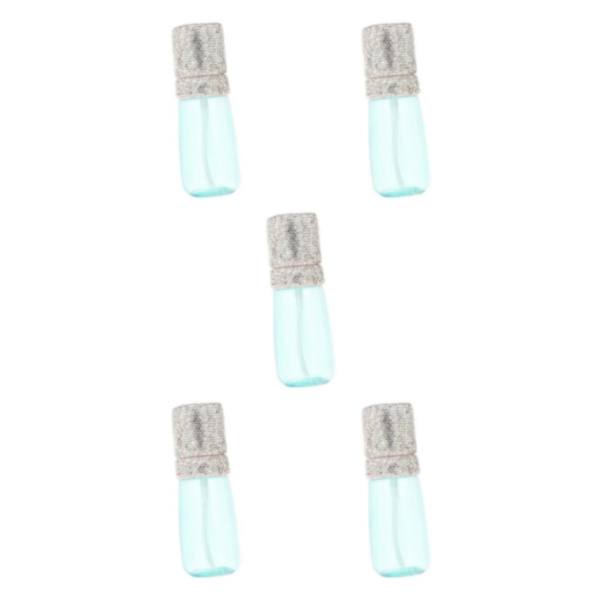 1/2/3/5 vätskebehållare 60 ml behållare Snygg liten resa Blue 12 x 4cm 5Set