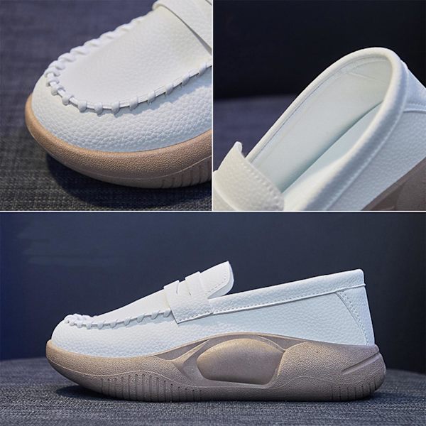 Casual Damskor Bekväma För Slip On Mjuk för Inomhus Beige Size 40