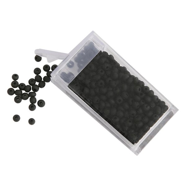 1/2/3/5 Beads DIY Smycken Retro Craft Kit Etniskt för hantverksmärke black 3mm 1Set