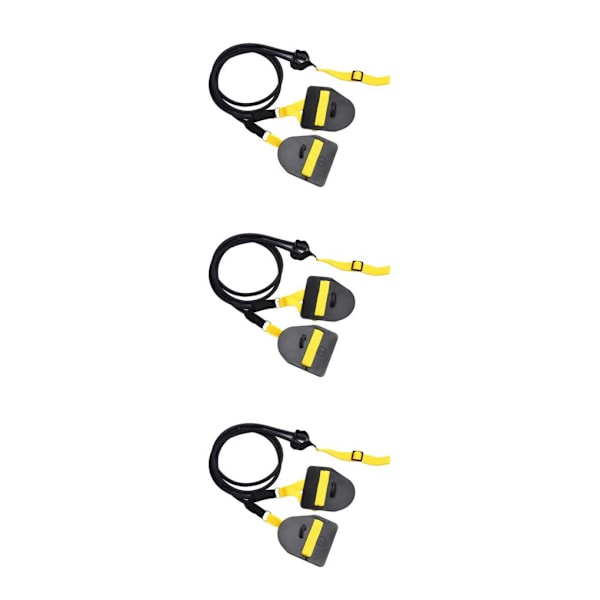 1/2/3/5 Motståndsband för simning För Armtränare för För Black 60lb 3PCS