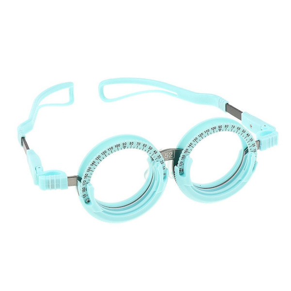 1/2/3/5 vuxen optisk provlinsram Glasögonoptometri Blue 52mm 5Set