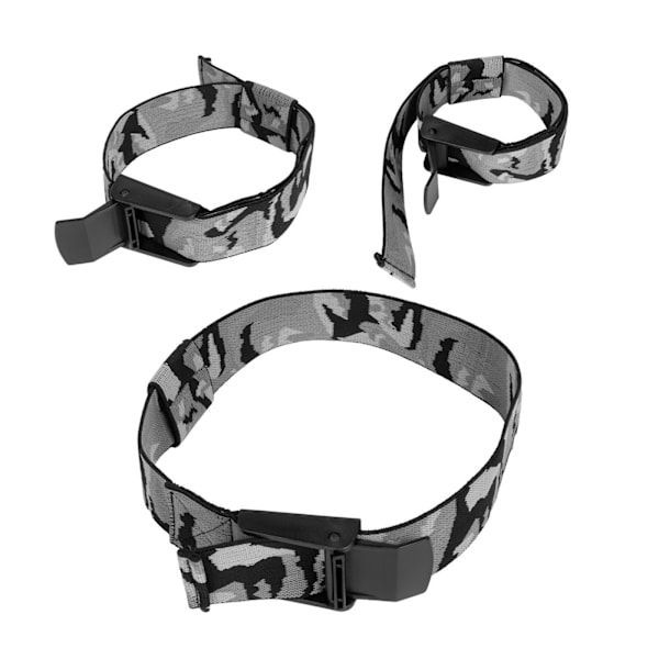 1/2/3 Justerbara Hållbara ocklusionsband Motståndsremmar för Grey 60cmx4cm 1 Pc