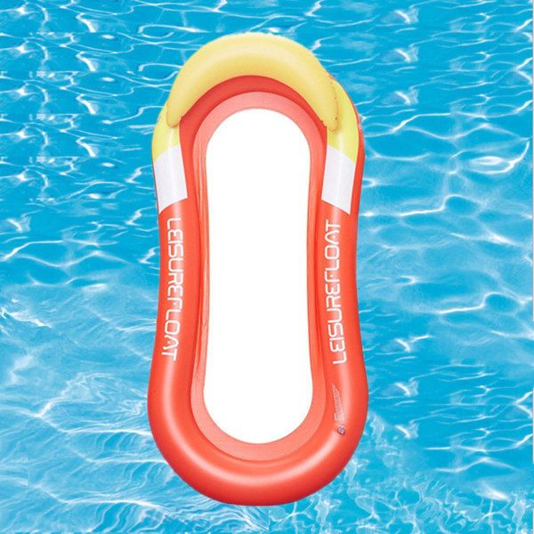 1/2/3 För Flytande Vattensoffa Bekväm Pool Float Bed för Red 1 Pc